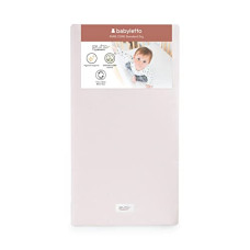 Babyletto Pure Core Crib Mattress, Dry Waterproof Cover, 2-Stage, Greenguard Gold Certified