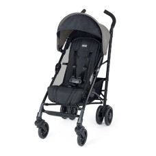 Chicco Liteway® Stroller, Compact Fold Lightweight Aluminum Frame Umbrella Baby Stroller, for Use with Babies and Toddlers up to 40 lbs. | Dune/Brown