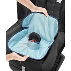 Piddle Pads Car Seat Potty Training Cover - Waterproof Soft Toddler and Baby Car Seat Protector Mat - Travel-Friendly Universal Machine Washable Liner for Spills, Nappy Leaks, Accidents - Blue