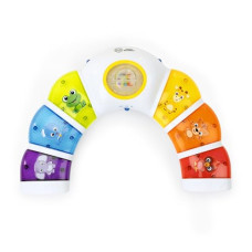 Baby Einstein Glow & Discover Light Bar Musical Activity Station and Tummy Time Toy, Montessori Cause and Effect Early Learning for 3-36 months