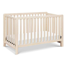 Carter's by DaVinci Colby 4-in-1 Convertible Crib - GREENGUARD Gold Certified Convertible Baby Crib to Toddler Bed, Daybed, Full-Size Bed - Wooden Baby Bed w/Four Adjustable Heights - Washed Natural