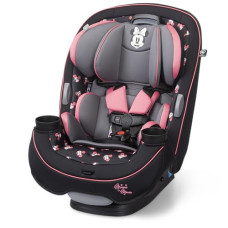 Disney Convertible Car Seat, Rear Facing 5-40 pounds, Forward Facing 30-65 pounds, Booster 40-100 lbs, Convert from Infant to Toddler, Minnie Charm