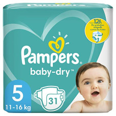 Pampers Baby-Dry Size 5 to 12 Hours Protection, for 11 – 16 kg – 900 g
