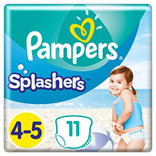 Pampers Splashers Size 4-5 9-15 kg Disposable Swim Diapers for Optimal Protection in Water, 11 Pieces