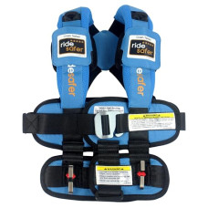 RideSafer - Large Blue, Lightweight, Compact, Portable Car Seat - Perfect for Travel and Everyday Child Safety