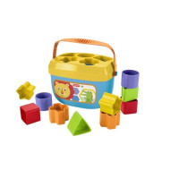 Fisher-Price Stacking Toy Baby's First Blocks Set of 10 Shapes for Sorting Play for Infants Ages 6+ Months